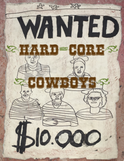 Martha's surpriseparty en Hard-Core Cowboys